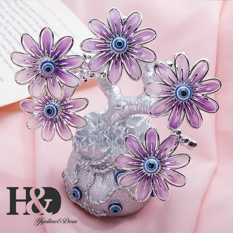 Статуэтка дерева H & D Fengshui Lucky Турецкая синего сглаза защита денег кошелек