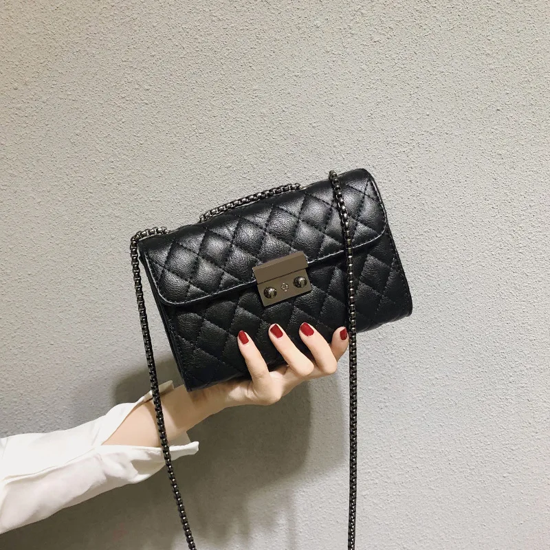 Женская сумка на цепочке новинка 2019 через плечо Ретро стиль маленькая xiangfeng