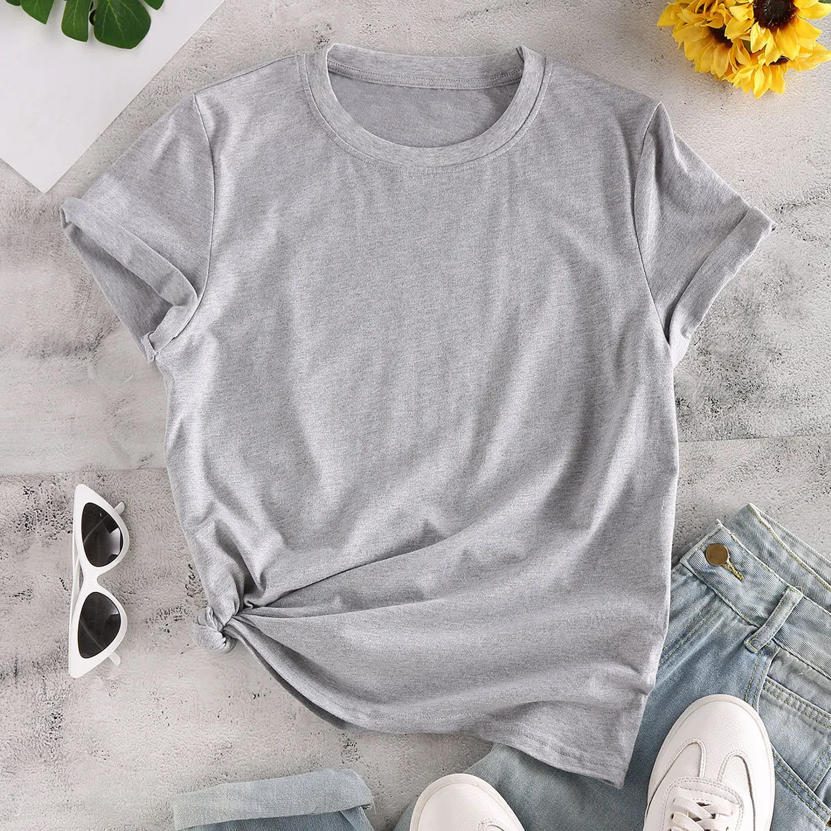 

T Shirt Summer Short Sleeve Faith Hope Love T Shirt Casual Ladies Tee Valentine Tops one