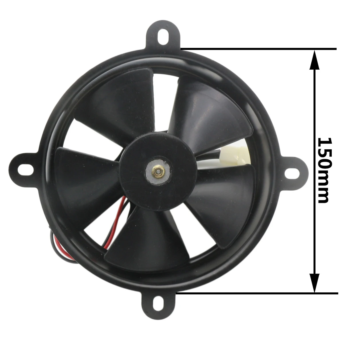 Черный Вентилятор охлаждения радиатора Quad Багги ATV 12 в термо пробный инструмент
