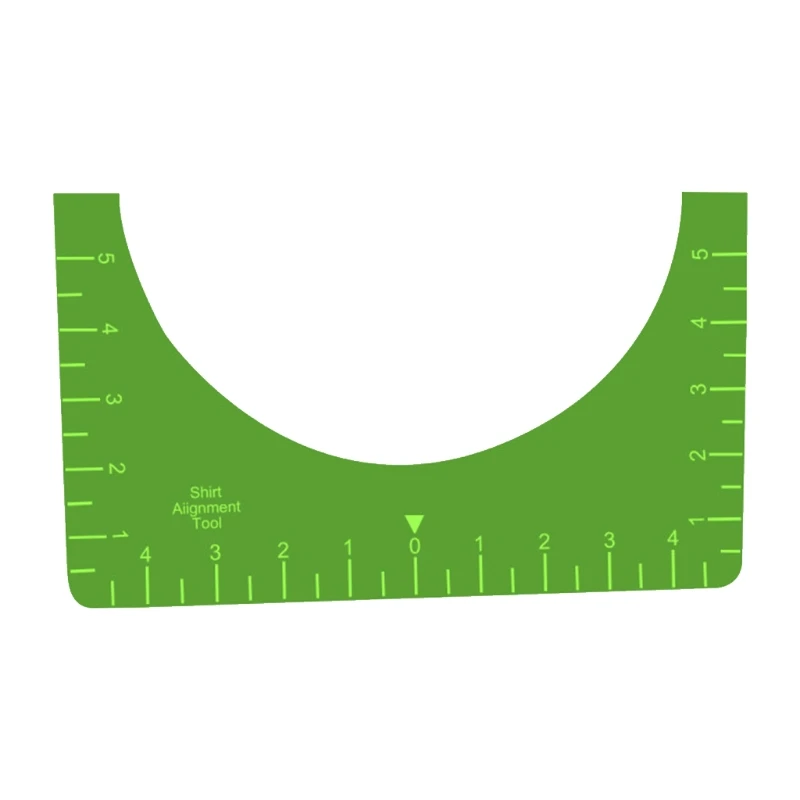 

Tshirt Alignment Tool Ruler Guide Acrylic Clearly Marked Centering Sublimation Hot Pressing, T-Shirt Ruler Guide with Si