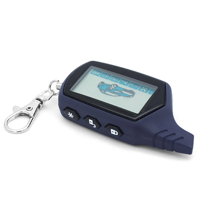 10PCS/lot LCD Remote Control Keychain For Starline A91 Russian Car Anti-theft Two Way Alarm System | Автомобили и мотоциклы