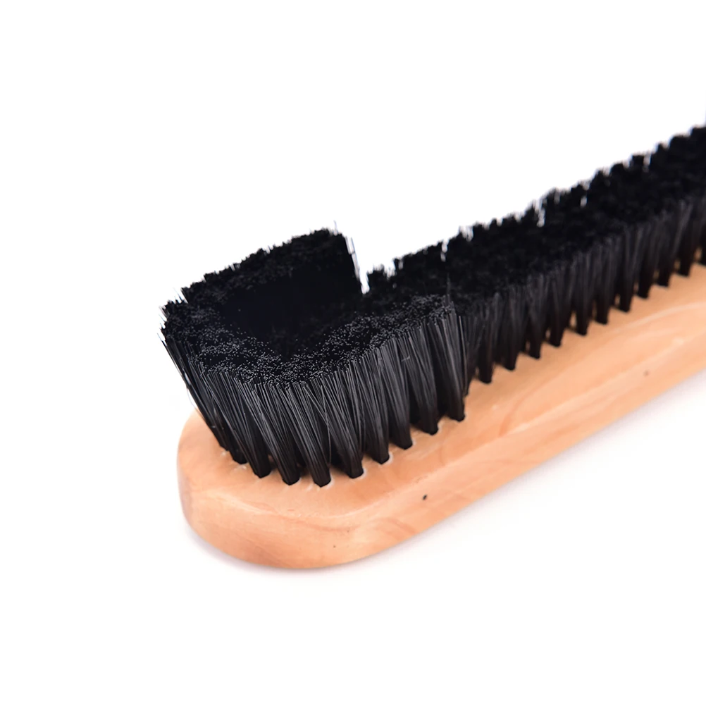 

1 Set=2PCS Rail & Felt Brush Cleaner Billiard Snooker Pool Table Wooden Tool Billiard Accessories