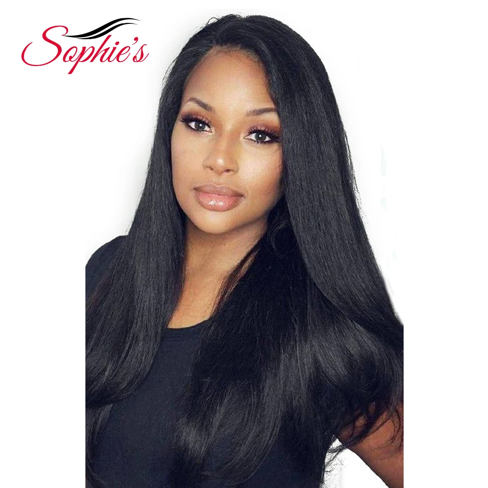 Парик Софи бразильский прямой из натуральных человеческих волос 2*4 не Реми с