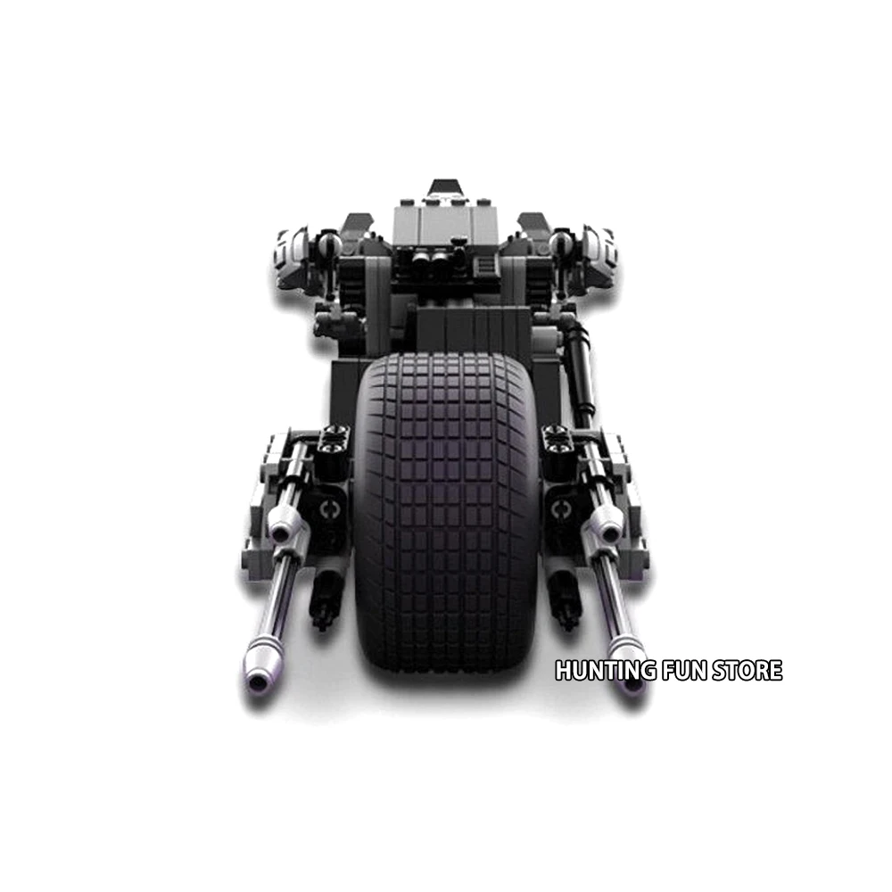 Decool 7115 Fit DC фильмы про Бэтмена летучая мышь мобильный Pod 5004590 мото Супер Герои развивающие строительные блоки игрушки для детей Подарки для мальчиков