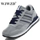 Кроссовки мужские, из замши и кожи, Нескользящие, дышащие, износостойкие