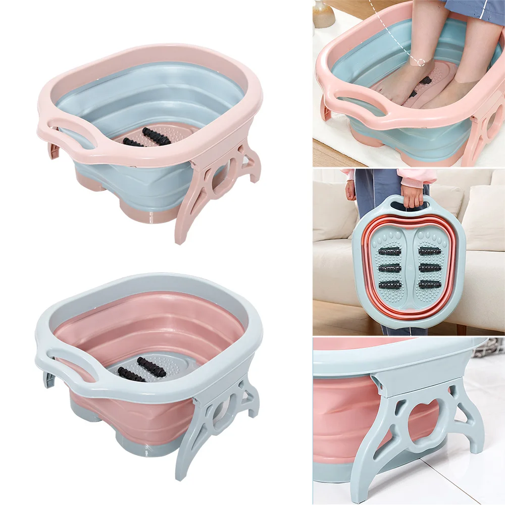 Домашнее ведро для замачивания ног водонепроницаемый складной бассейн