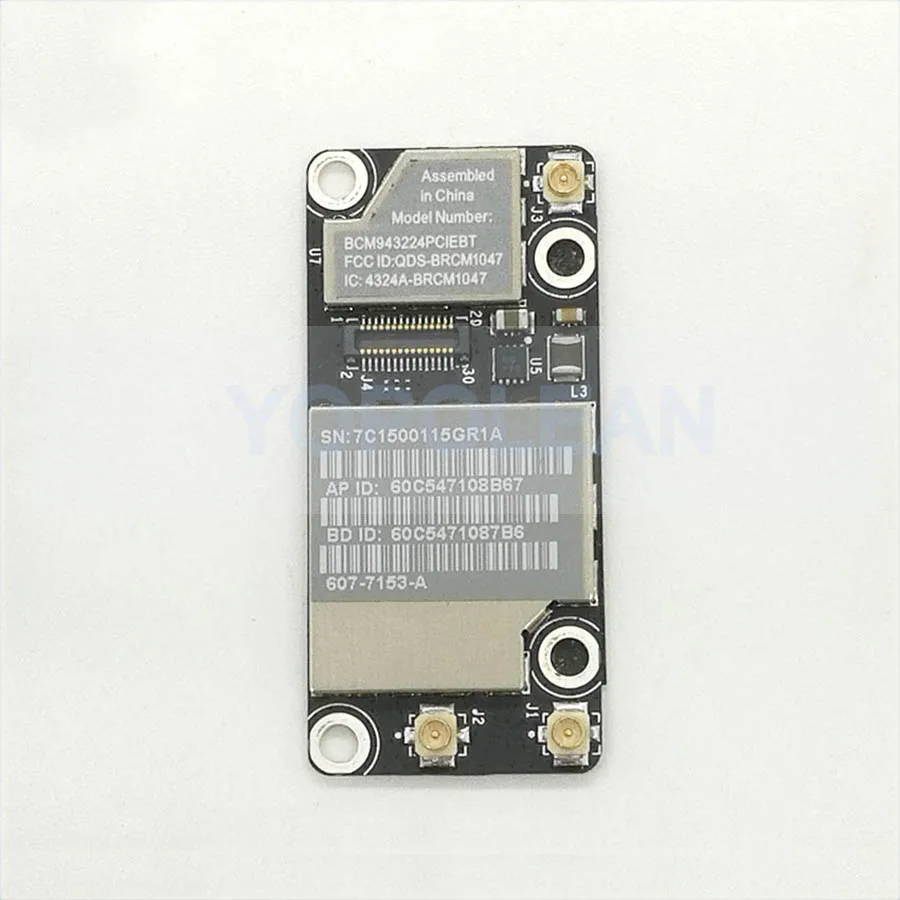 Оригинальная Bluetooth WiFi Карта Аэропорта для Macbook Pro 15 &quotA1286 Mid 2010 EMC 2353 BCM943224PCIEBT |
