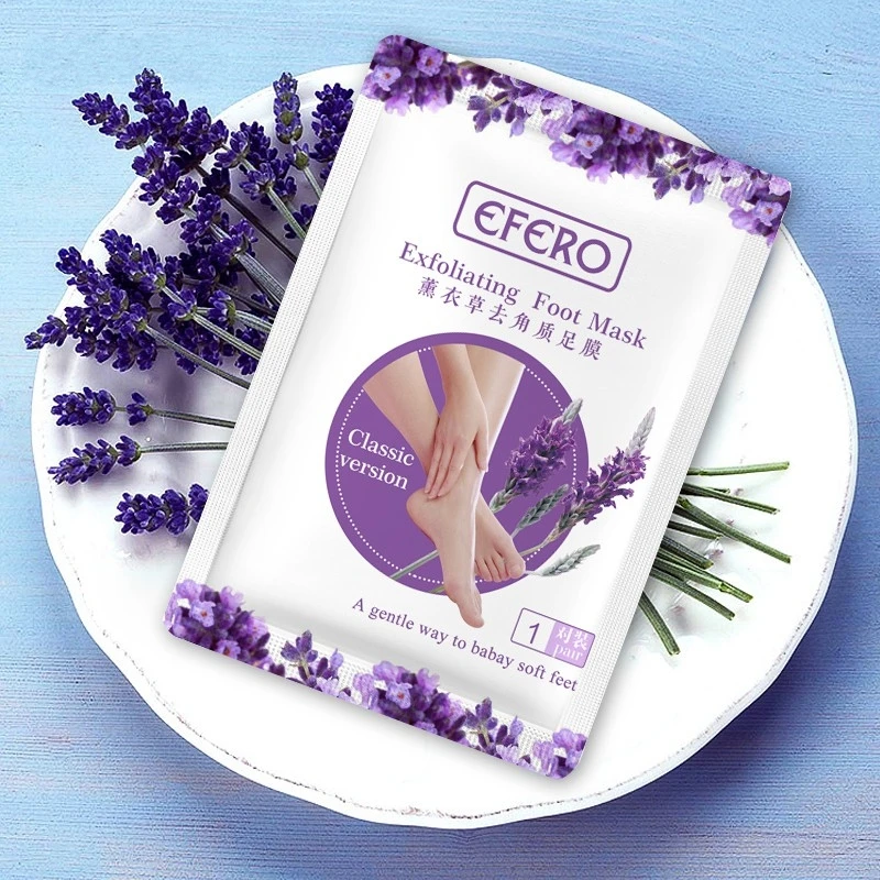 1 пара отшелушивающих масок для ног удаляющих омертвевшие каблуки пилинг маски