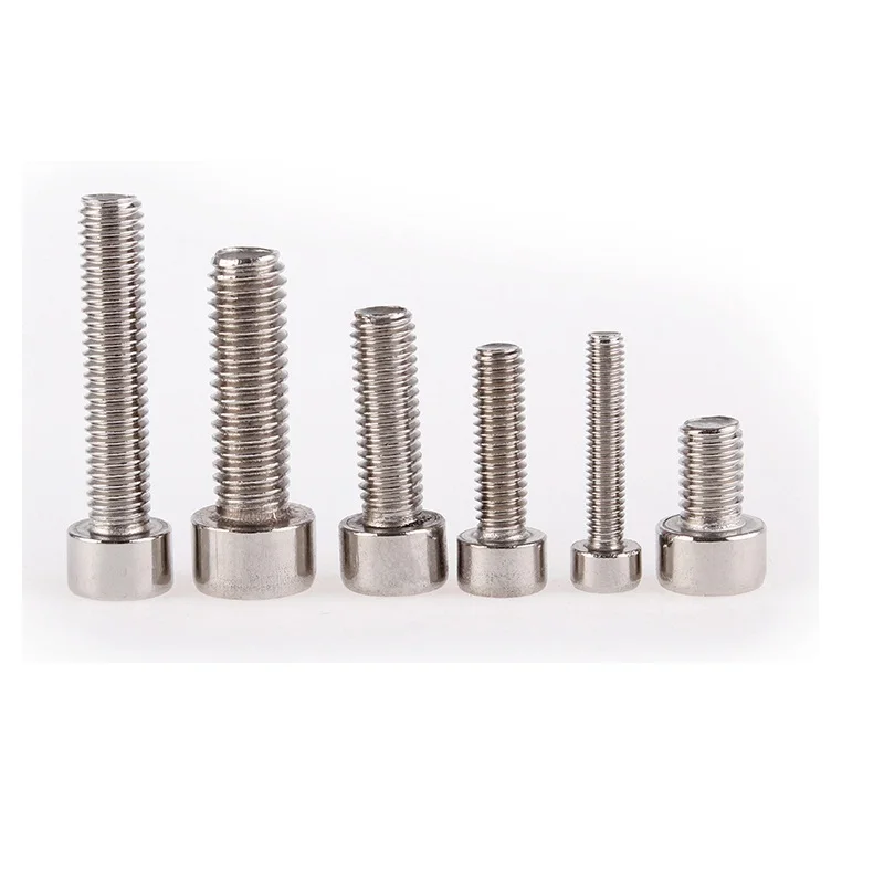 304 stainless steel hexagon socket head cap screw untwisted / unknurled bolt M3.5*4 5 6 8 10 12 14 16 18 20 25 30 | Обустройство дома