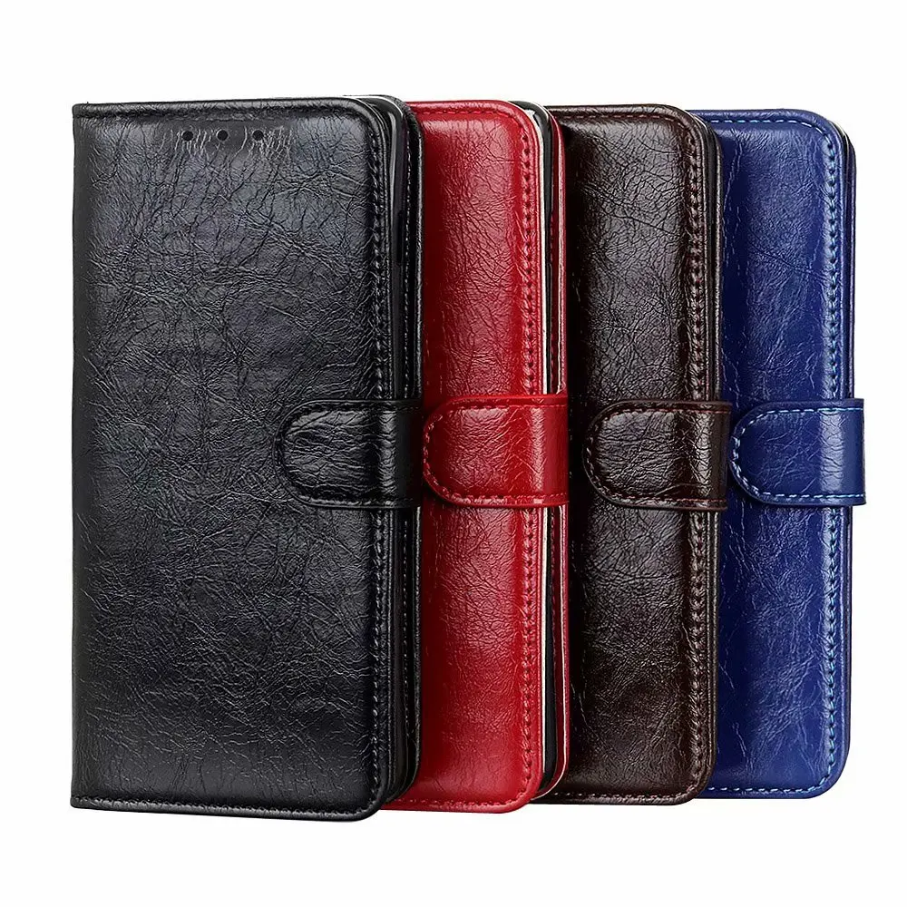 

Free shipping For OPPO R19 R15 R17 Pro Flip leather phone case A9 A5 2020 AX5 AX7 pro A3s A7 A12e Find X2 Card Storage Case