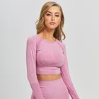 Топ женский для фитнеса, бесшовный, цвет в ассортименте, 1 шт