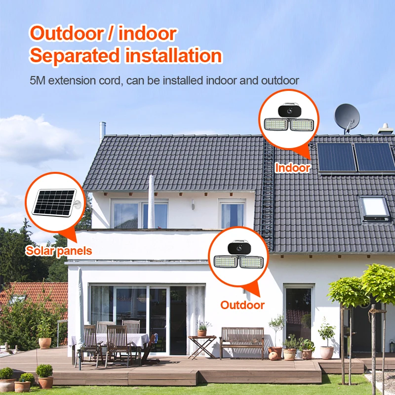 

4G Video Surveillance Solar Powered IP Camera Support 4G SIM Card HD 1080P WirelessIP67 Waterpoor Outdoor Security CCTV Camera