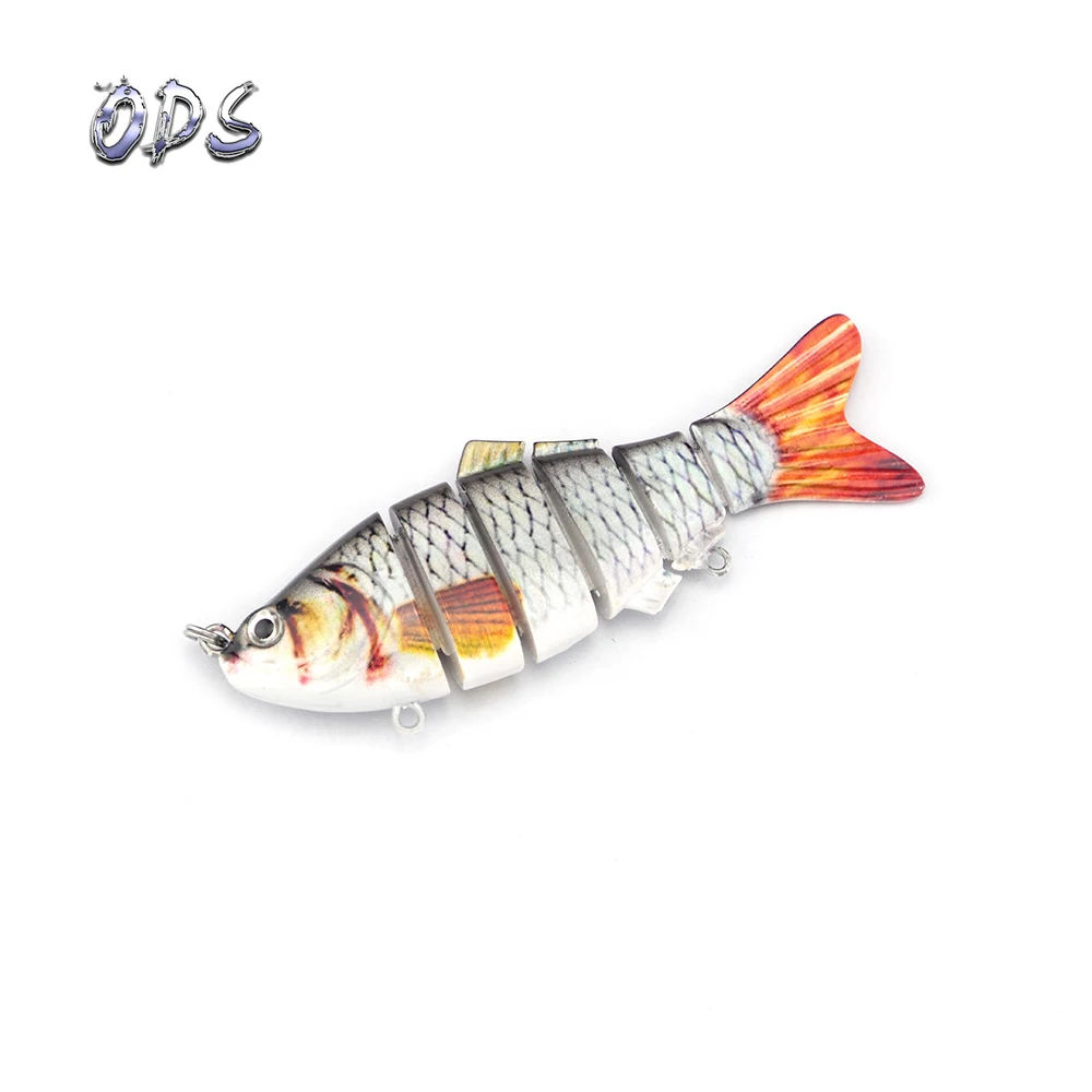СОД мульти шарнирные жесткие приманки 10 см 17 5g реалистичные Воблер для Рыба 6