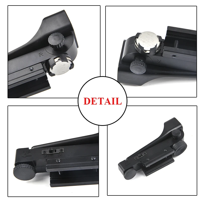 

Red Dot Sight Tactical Riflescope Fit 11/20mm Rail Mount Reflex Sight Optical Rifle Scope for Sniper Rifle Hunting Collimator