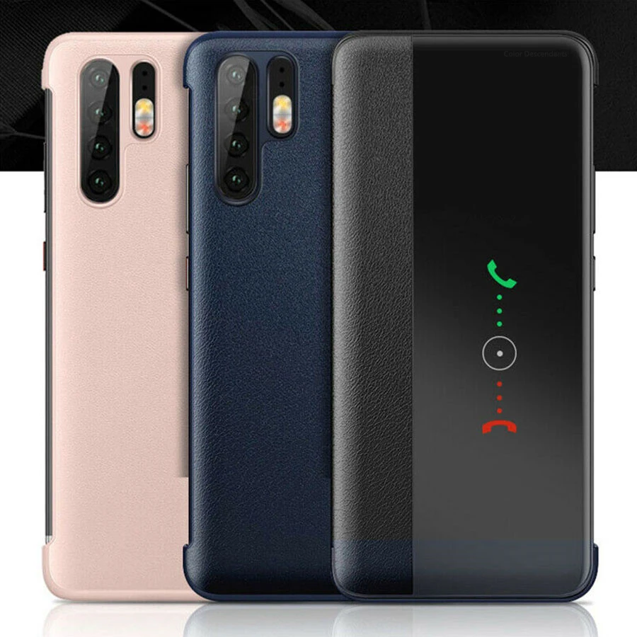 Роскошный умный флип-чехол для Huawei Honor 8X fundas оригинальный кожаный чехол с