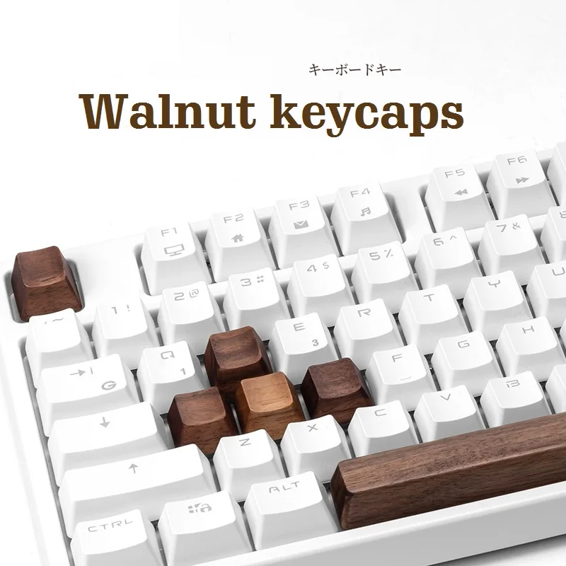 Деревянная крышка для клавиш Walunt OEM профиль механической клавиатуры Mx R4 R3 R2 R1 WASD