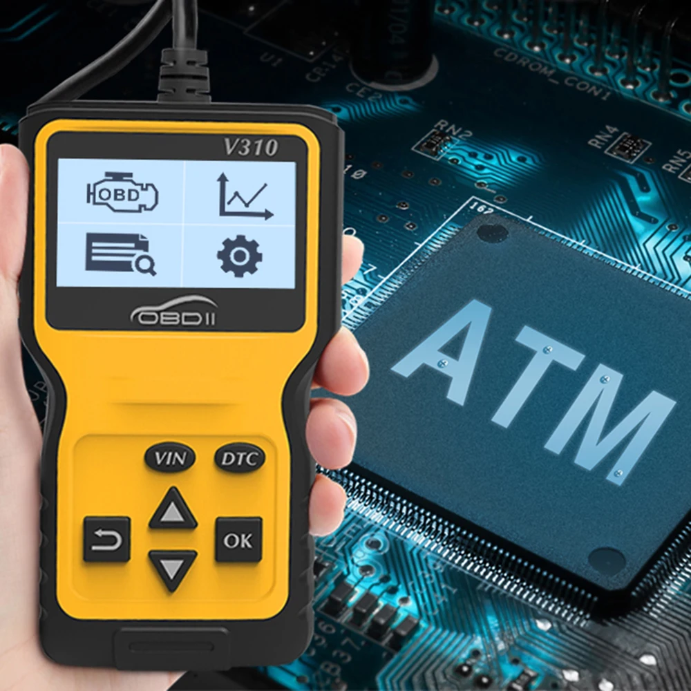 Считыватель кодов V310 OBD сканер OBD2 диагностический инструмент для проверки ошибок
