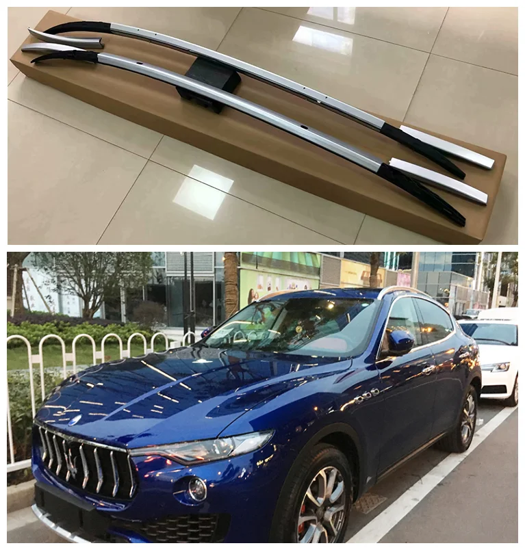 

High quality Aluminum alloy Roof Racks Fits For Maserati Levante 2017 2018 2019 2020
