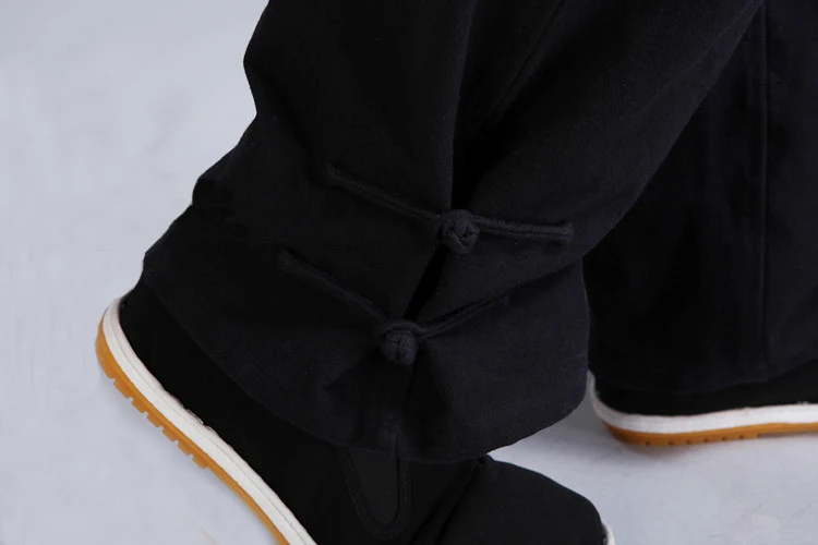 

Cotten Tai Chi Pants Wu Shu Pants Martial Art ,Kung Fu Pants black color,M-XXXXL