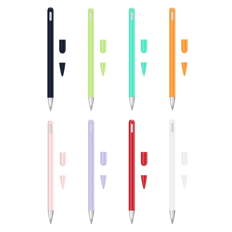 

Новинка 2022, силиконовый защитный чехол для huawei M-Pencil, кожаный чехол, мягкие Защитные чехлы для карандашей с держателем и 2 наконечниками
