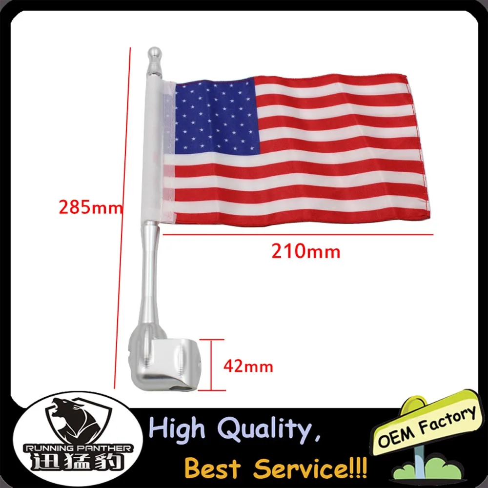 

For Honda Glodwing GL1800 GL1500 GL1800P GL1800HPNA Audio Comfort Navi GL1800A 2001-2014 2013 2012 Motorcycle Chrome Antenna Kit