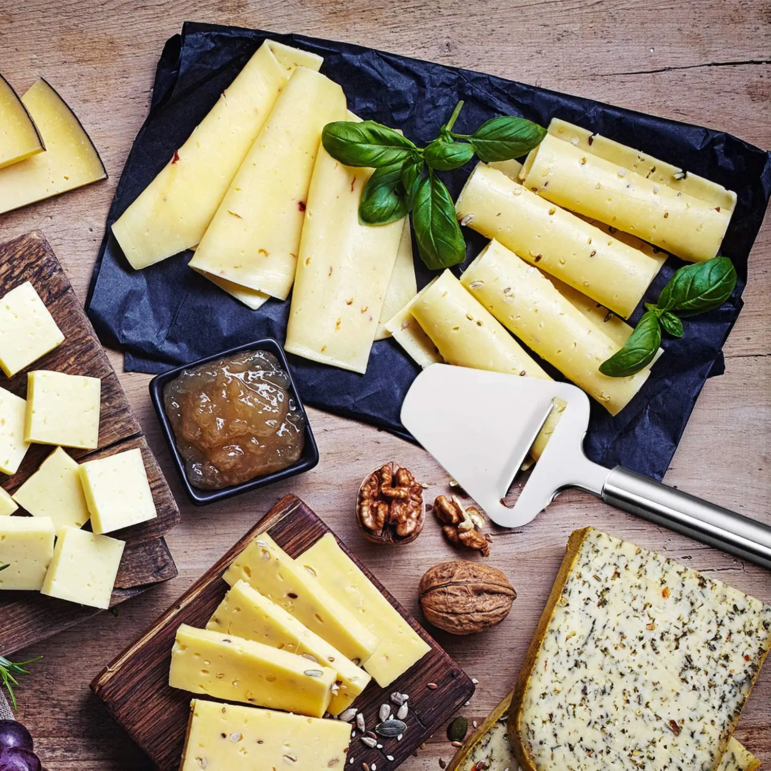 1 шт. нож для сыра из нержавеющей стали резак масла инструмент резки плоская терка