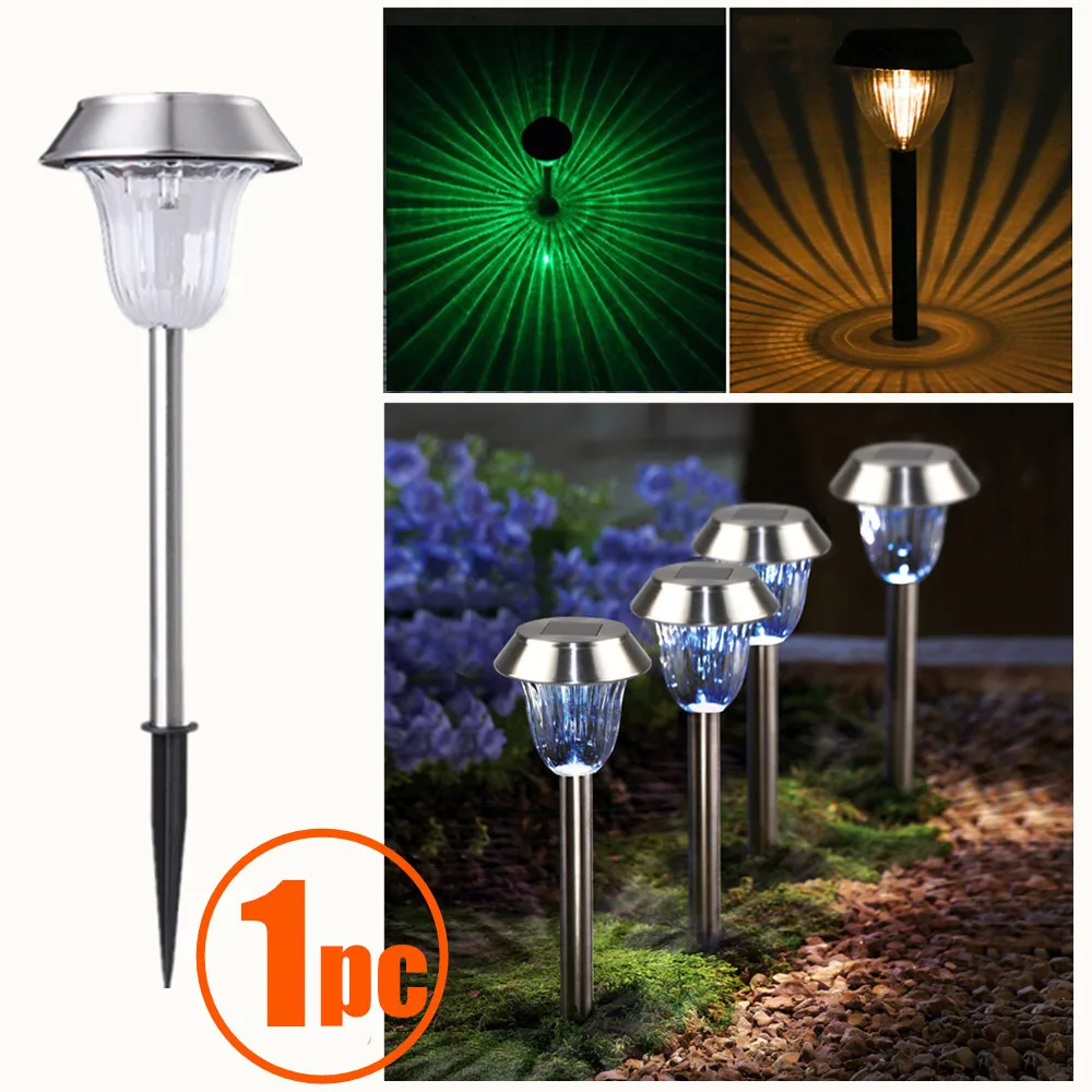 

Outdoor Solar Powered Waterproof LED Garden Courtyard Lawn Lamp