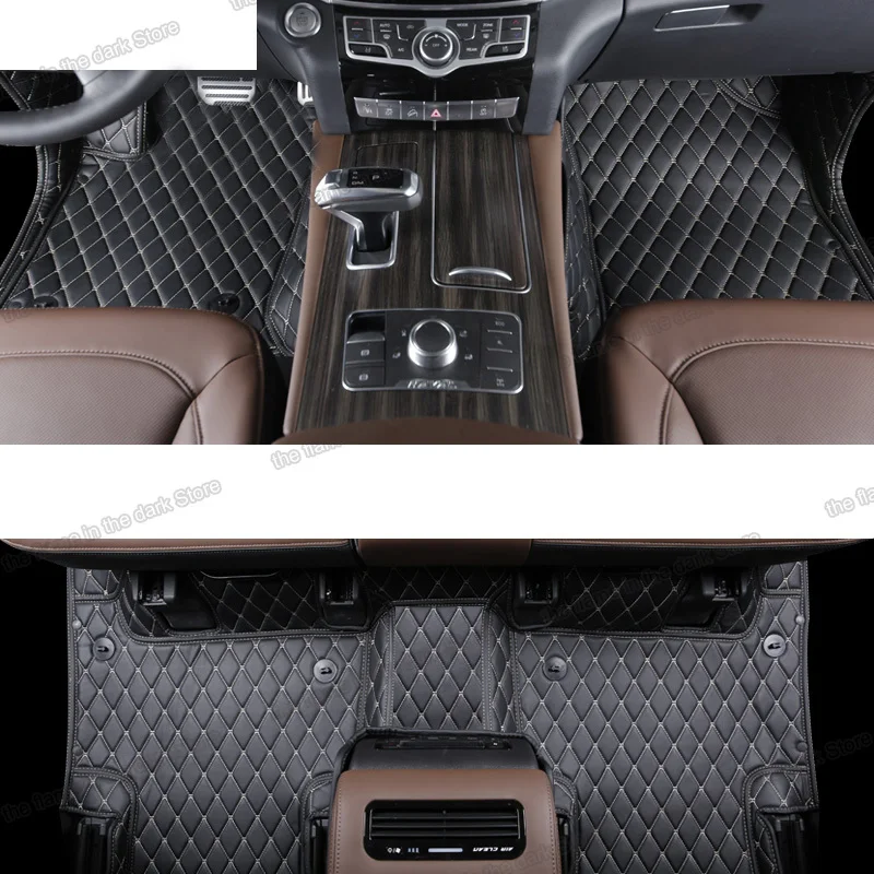Кожаные автомобильные коврики Lsrtw2017 для ног Haval H9 2015 2016 2017 2018 2019 2020 коврик