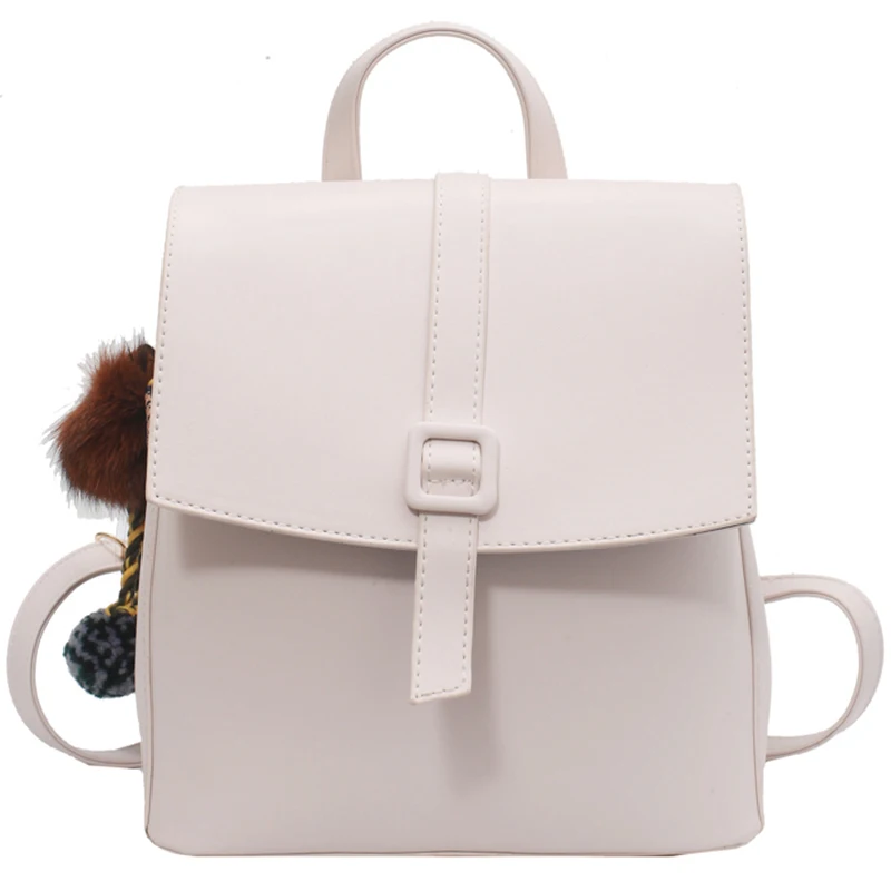 

[BXX] Ladies Vintage PU Leather Bags Simple Women 2021 Fashion Branded Chain Shoulder Hand Bag Lady Trend Backpacks Purses CB625