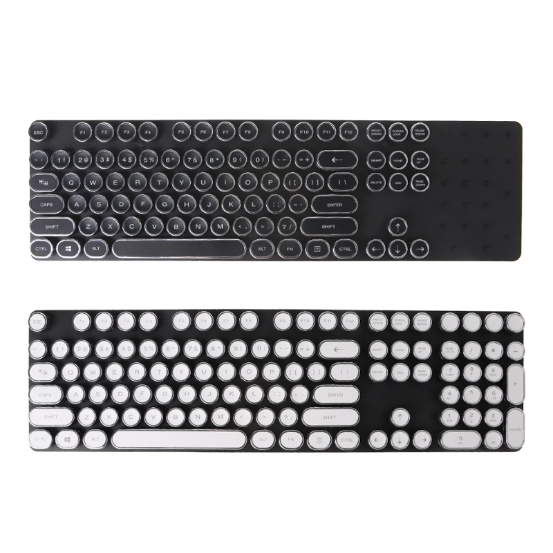 DIY Keycap ретро Паровая панк машинка механическая клавиатура 104 87 стандартных