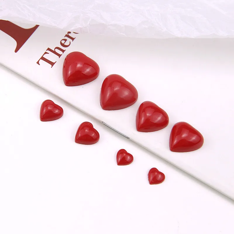 10 шт. серьги в форме сердца Корейском стиле серьги-капли с сердечком для женщин