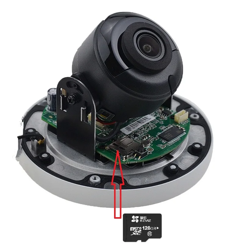 4 мм Hikvision DS 2CD2185FWD I 8MP Сеть мини купольная камера видеонаблюдения POE sd карта 30 м IR