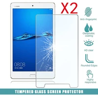 2pcs tablet tempered glass screen protector cover for huawei mediapad m3 lite 8 0 anti fingerprint screen hd tempered film