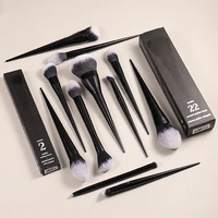 11pcs makeup brushes set 10 20 22 25 35 40 1 2 4 shade light powder foundation concealer eye shadow cosmetics brush