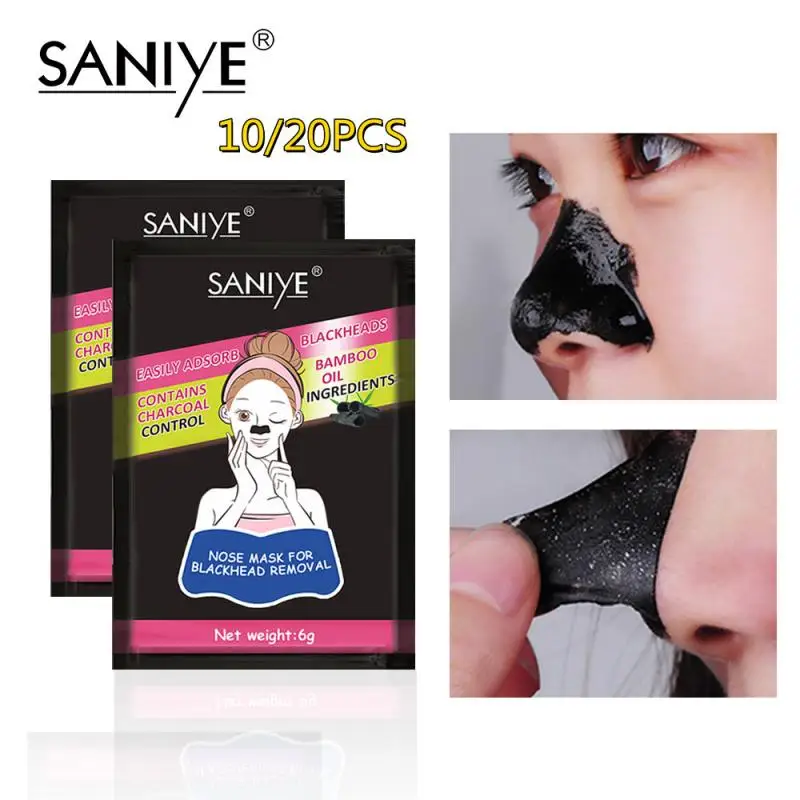 10/20 шт. удаление угрей маска назальная мембрана минеральной грязью носовые патч