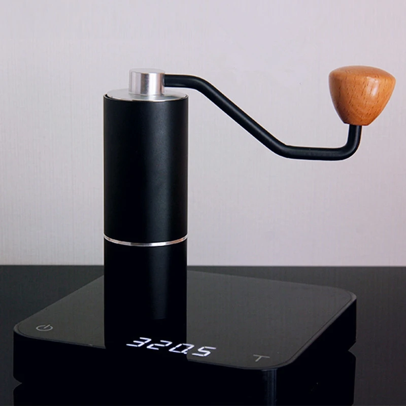 

Hand Crank Coffee Bean Grinder Portable Light Luxury Coffee Machine Manual Grinder