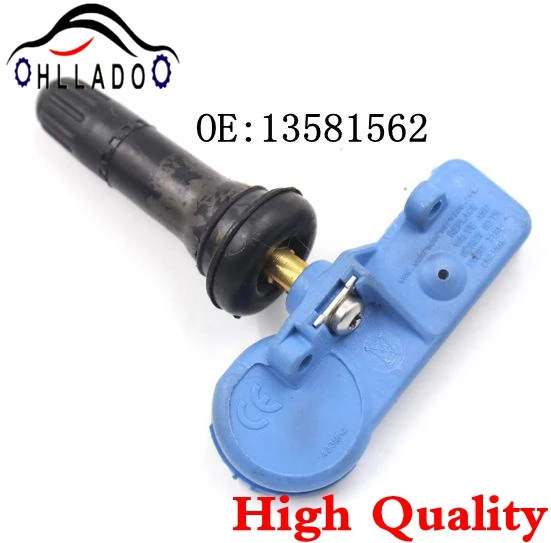 

HLLADO Auto Parts TPMS Tire Pressure Sensor 13581562 For Chevro let Silver ado /Opel Schr ader