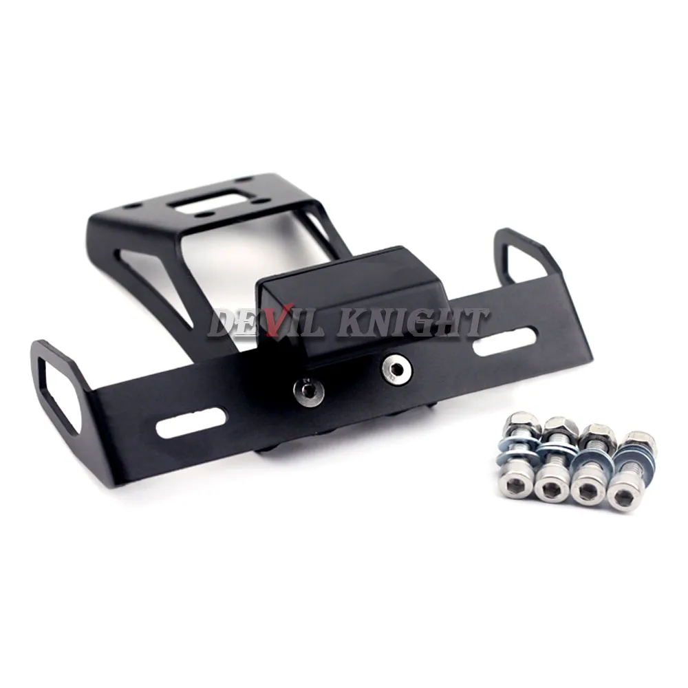 License Plate Holder Держатель номерного знака и поворотный сигнальный светодиод свет для KAWASAKI NINJA 250/400 Z400 ХВОСТ Tidy Fender Eliminator - Цвет: License Plate Holder