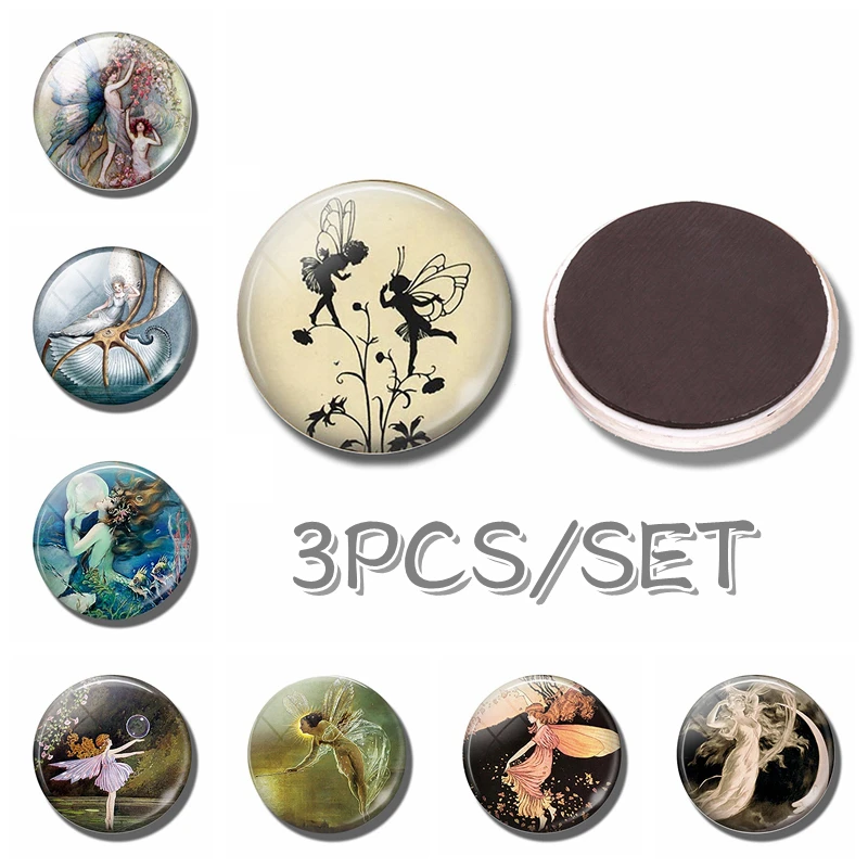 3 шт./набор магниты на холодильник в виде Луны | Дом и сад