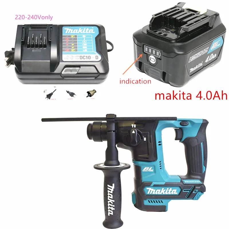 Makita беспроводной вращающийся молоток HR166DZ HR166D 12 в 16 мм