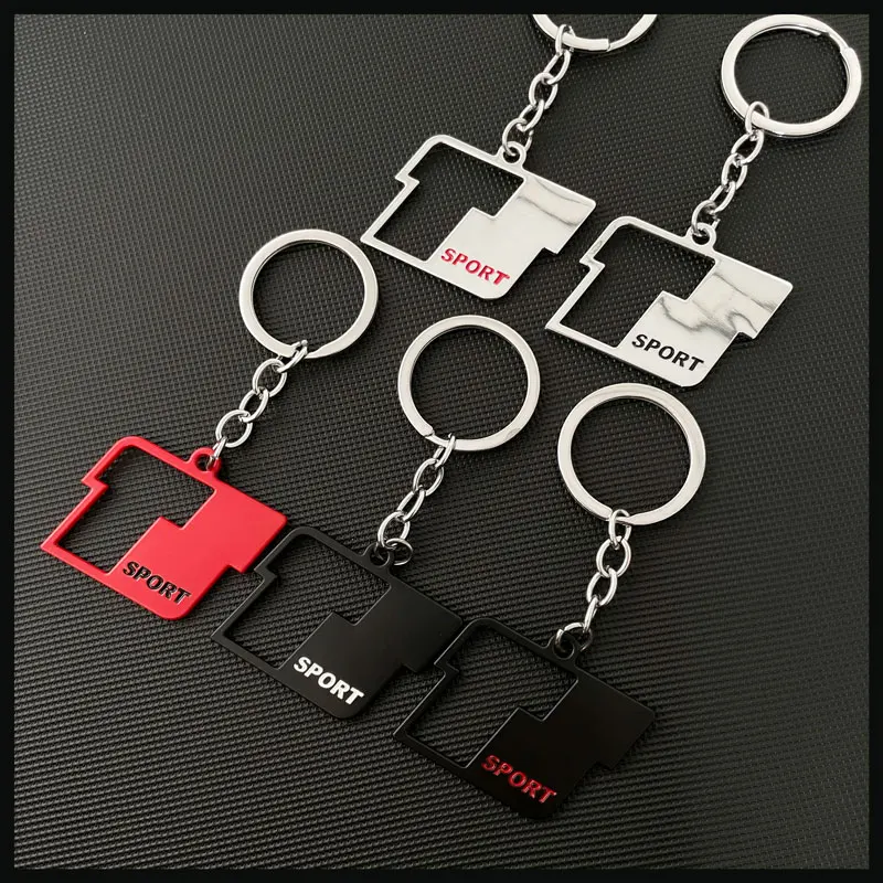 3D металлическая Т-образная Эмблема для стайлинга автомобилей брелок ключей Toyota