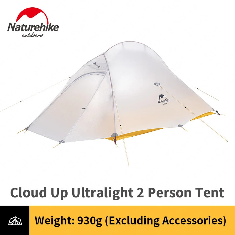 Ультралегкий тент Naturehike 10D Cloud UP на 2 человек | Спорт и развлечения