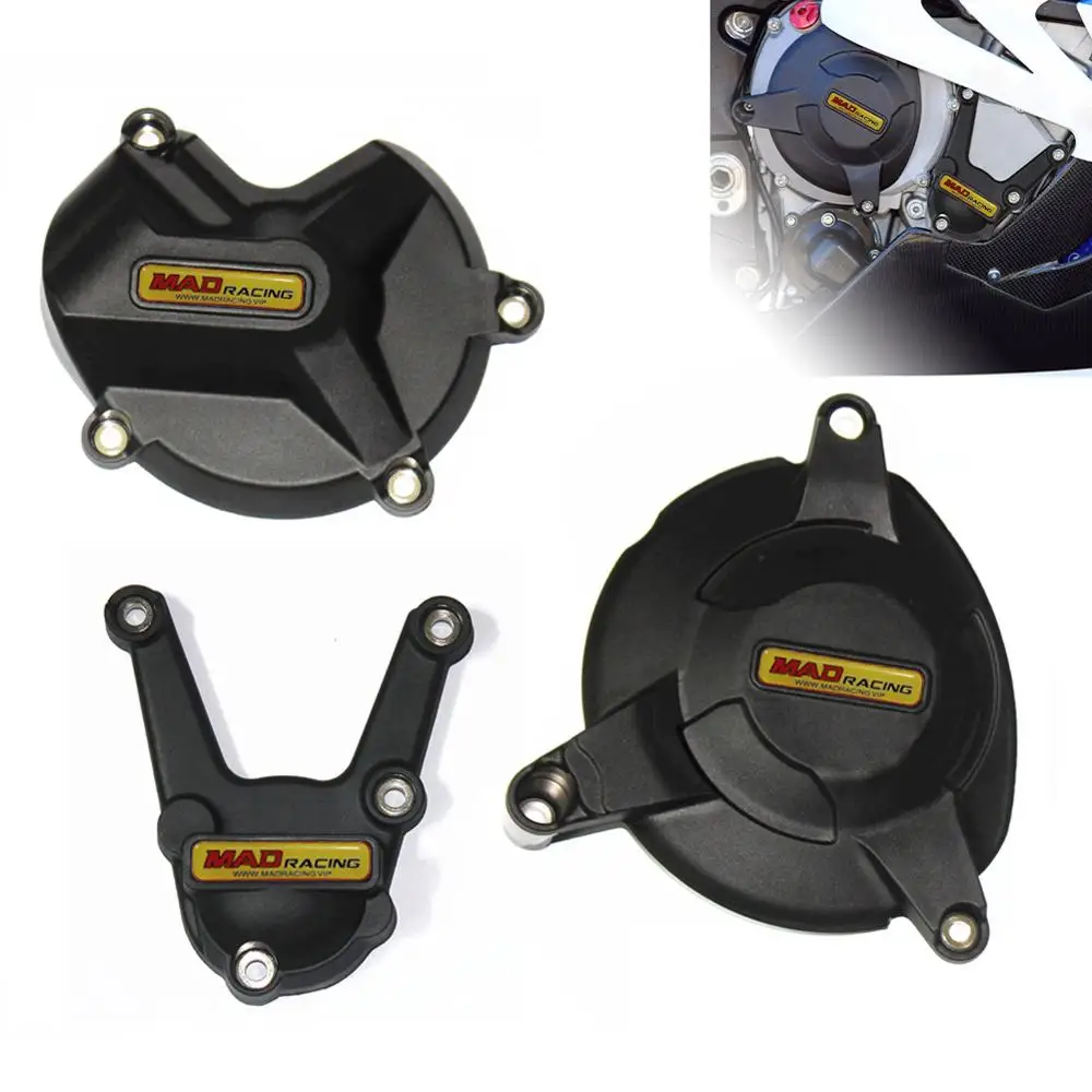 Защитная крышка двигателя мотоцикла чехол для BMW S1000RR S1000R 2009 2010 2011 2012 2013 2014 2015 2016