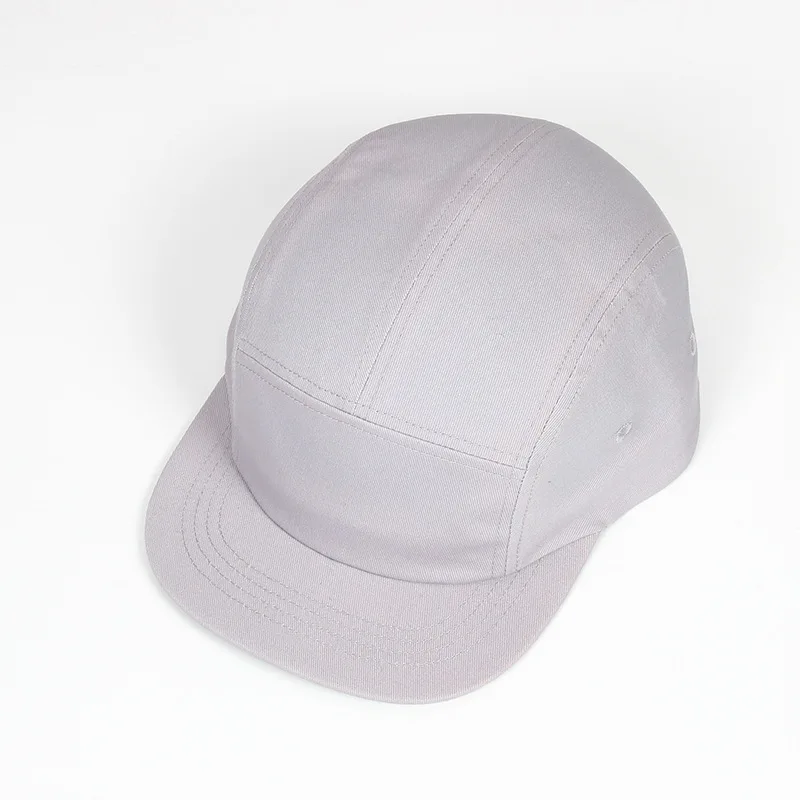 Хлопковая бейсбольная кепка с короткими полями и логотипом на заказ 5 панелей -