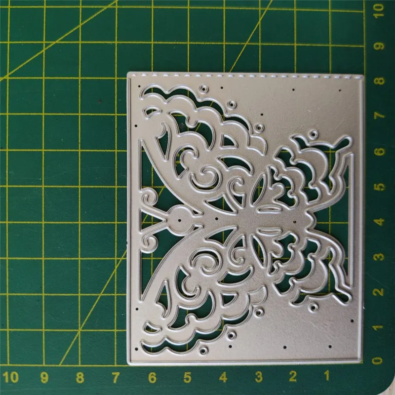 Вырубные штампы с бабочками Полые карты украшения тиснение металлические