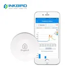 Беспроводное устройство INKBIRD для измерения температуры и влажности, цифровой измеритель температуры и влажности в помещении и на улице