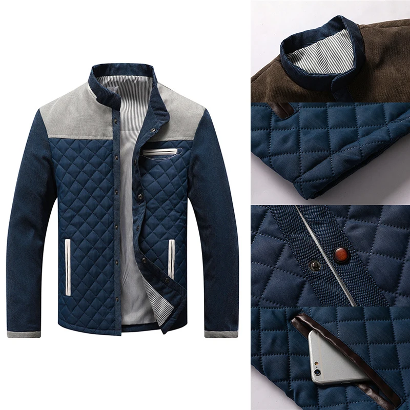 Куртка мужская бейсбольная, повседневная приталенная, модная верхняя одежда, весна-осень от AliExpress RU&CIS NEW