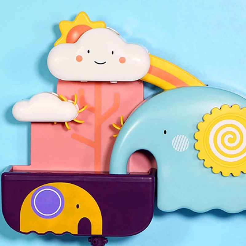 Детские Водонепроницаемые Игрушки для ванны милые слоны и облако нового малыша