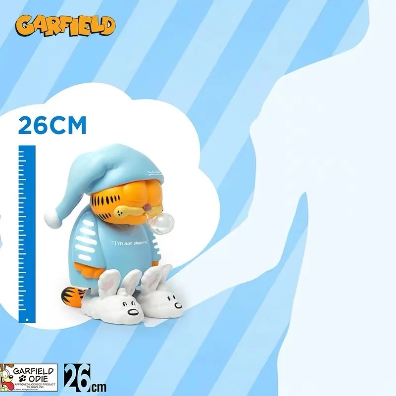 

Garfieldcat26/50cm New Arrival Garfield Cat PVC Model Doll Action Figure Christmas Kids Birthday Gifts